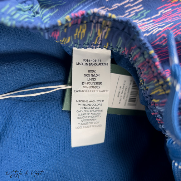 Alpine Design Pull on Shorts 5" Multicolor Retro Size Medium NWT - Picture 7 of 7